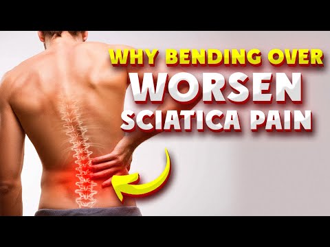 Sciatica Herniated Discs Alert: Dangers of Bending Over| साइटिका मे आगे झुकने का नुकसान