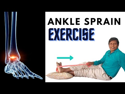 5 Easy Ankle Sprain Exercises to Heal it Fast