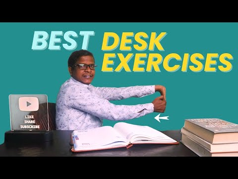 9 Mini-Exercises to do while sitting at a desk for 9 hours to prevent joint pain