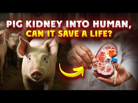Pig Kidney Transplanted Into Human Body, is he alive? किडनी मरीजों के लिए एक उम्मीद