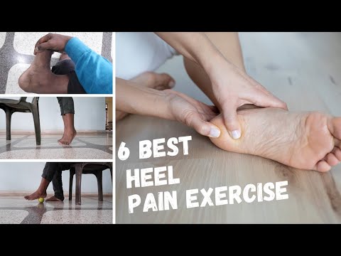 6 Best Heel Pain Exercise for Plantar Fasciitis in Hindi