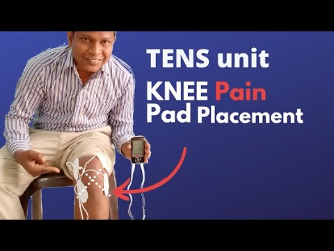 Best TENS unit for Knee Pain| HealthmateForever Unboxing| Knee pain pad placement