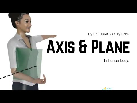 Axis and Plane in Human Body simplified