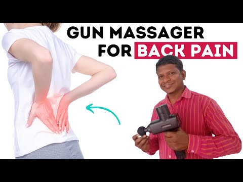 How to Use Massage Gun for Back Pain (Agaro Polo)