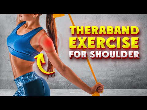 Theraband SOS: Save Our Shoulders Workout| अपने कंधे मजबूत करें इस रबर बैंड से exercise करें