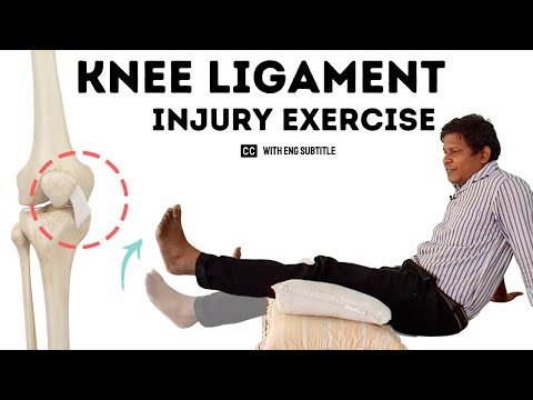 घुटनों की लीगामेंट टूटने की 8 BEST Exercises (ACL) ligament injury