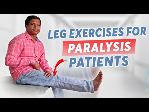 लकवा मरीज़ के पैरों के Exercise, walking सुधारने के लिए| 7 Leg Exercises for Hemiplegia Recovery