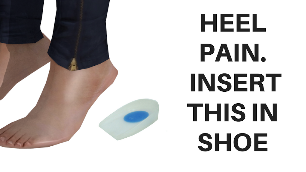 silicone heels for heel pain