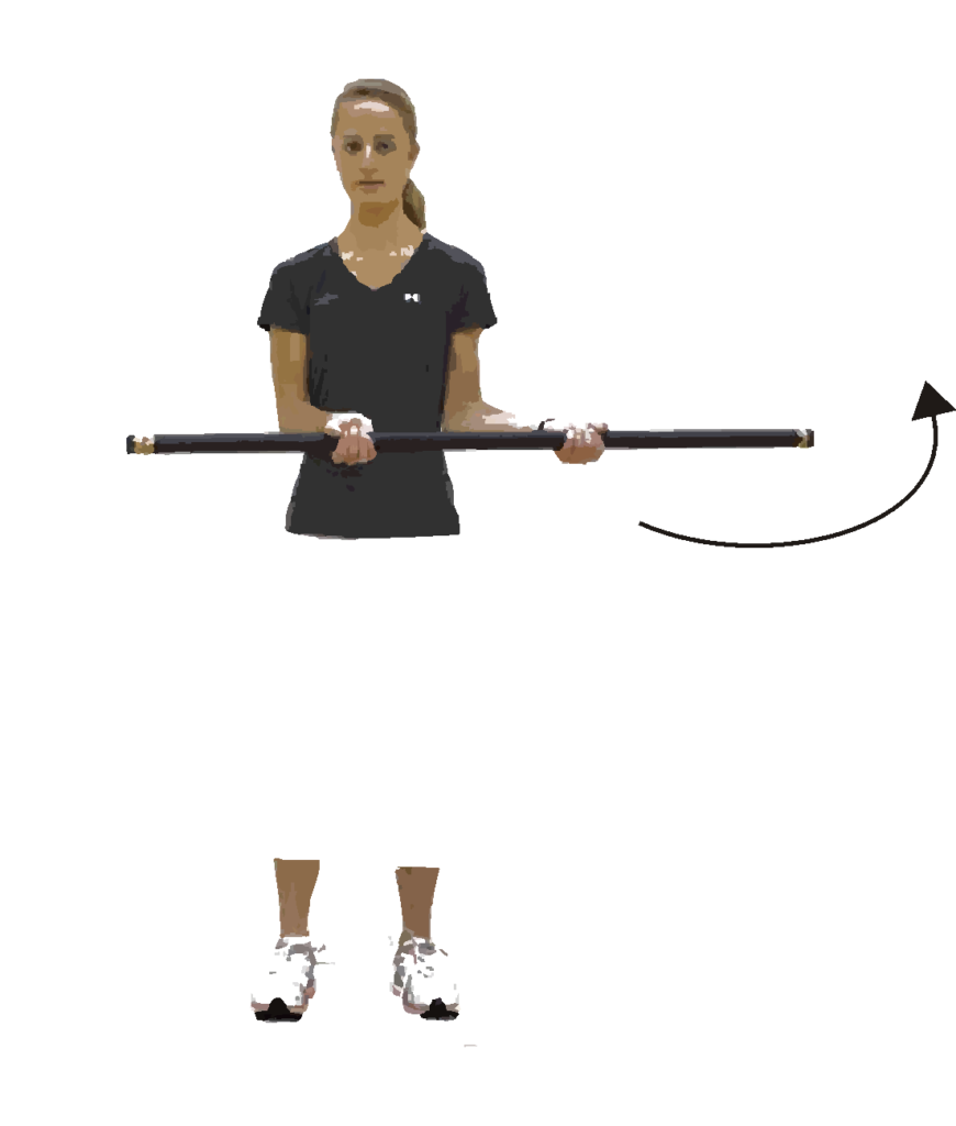 cane exercise external rotation for frozen shoulder