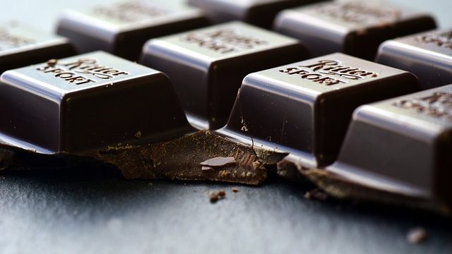 cropped Depression Lowers by Consuming Dark Chocolate