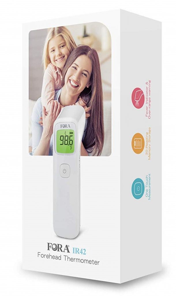 fora IR42 non contact forehead thermometer