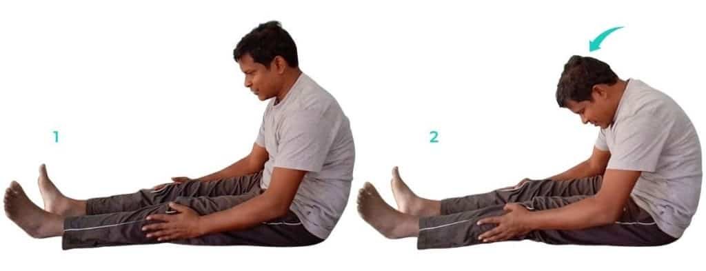 hamstring stretching long sitting bow legs physiotherapy treatment