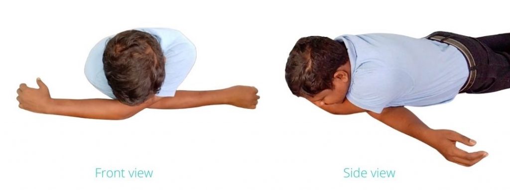 right upper back pain stretches