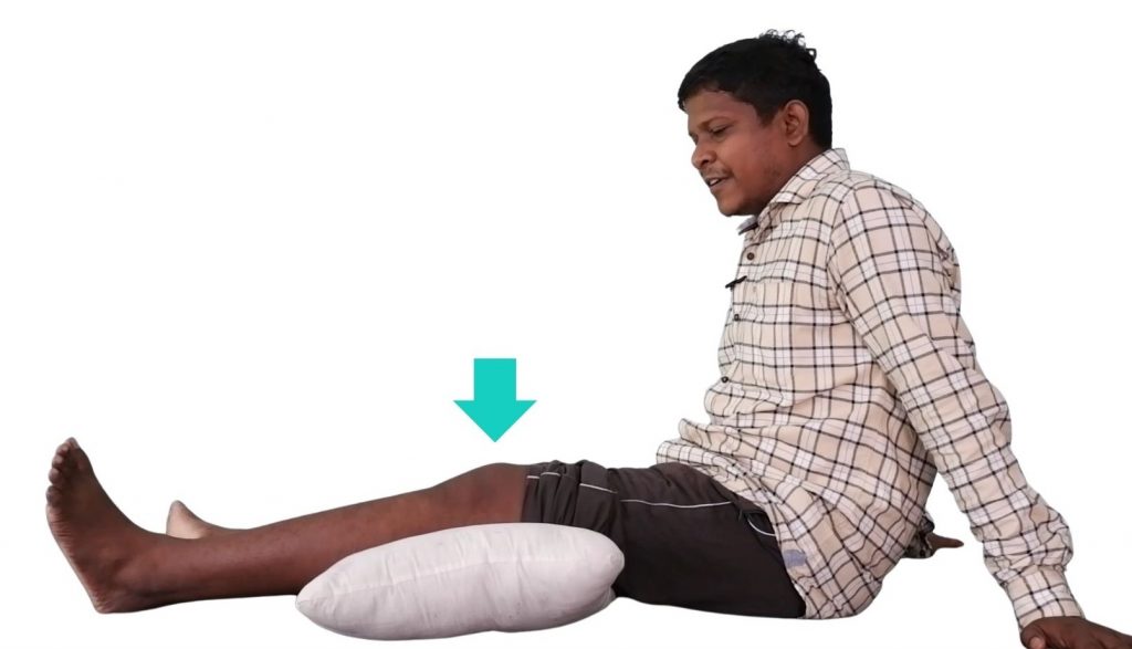 knee press exercise for knee cap fracture