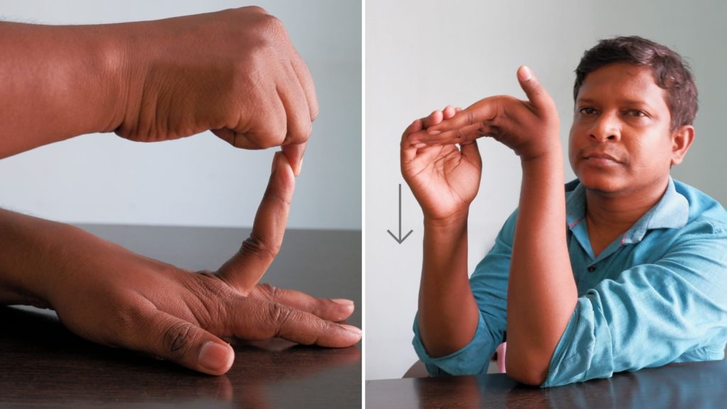 trigger finger stretching exercise