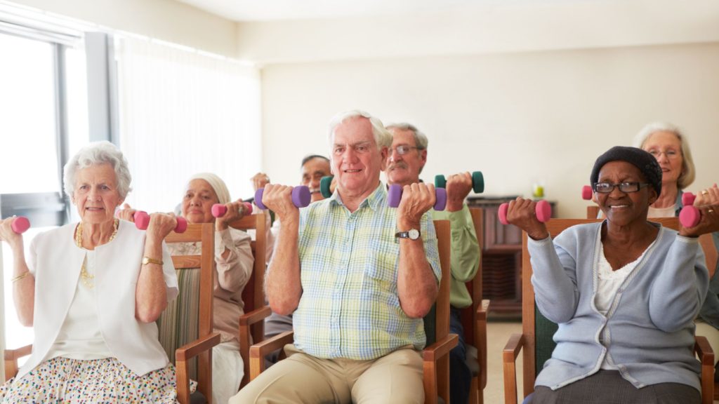 Easy Chair Exercises for Seniors