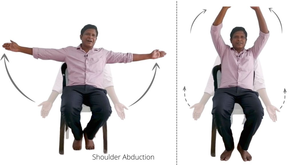 seated shoulder exercises for seniors