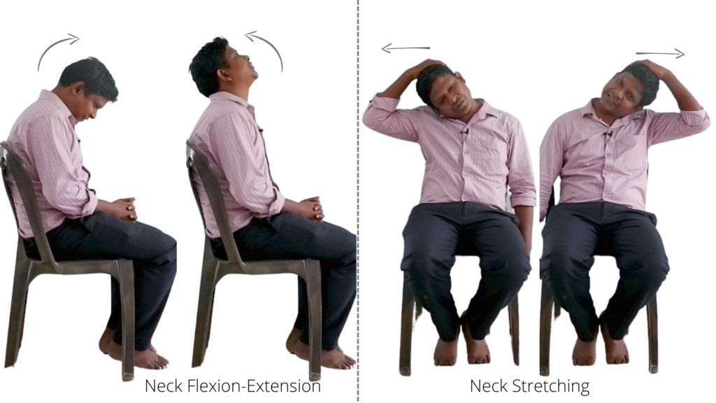 neck pain chair exercises for seniors