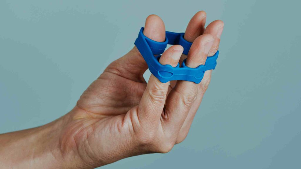 rubber band exercises for trigger thumb
