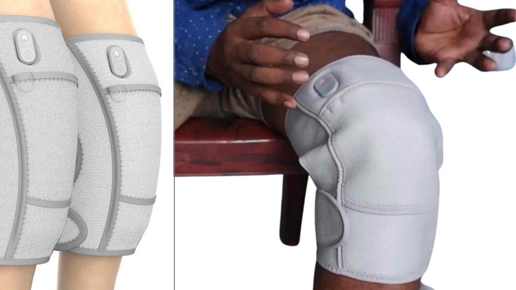 Heated Knee Brace Wrap for Arthritis Pain Relief and Massage
