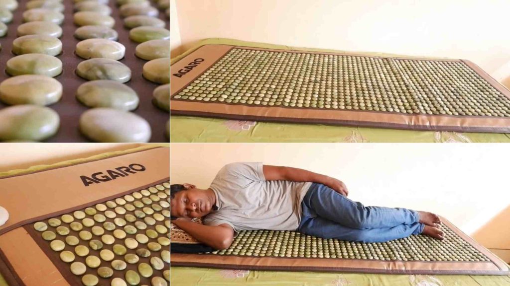 Jade Stone Heating Mat for Improved Blood Circulation