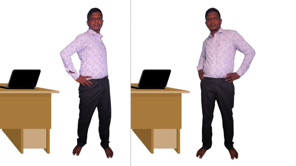 How do you stretch for lower back pain in office?