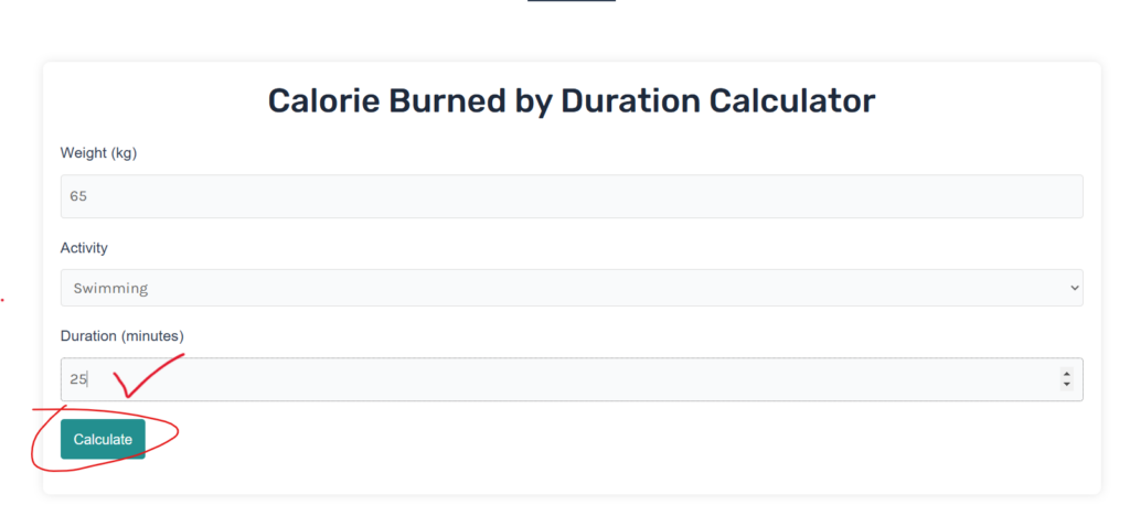 How can I count my calories burned